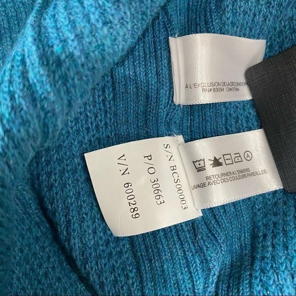 NEW Cutter & Buck Mens Lakemon Mixed Stitch Crewneck Sweater Size 2XB/2TG Blue - Picture 4 of 5